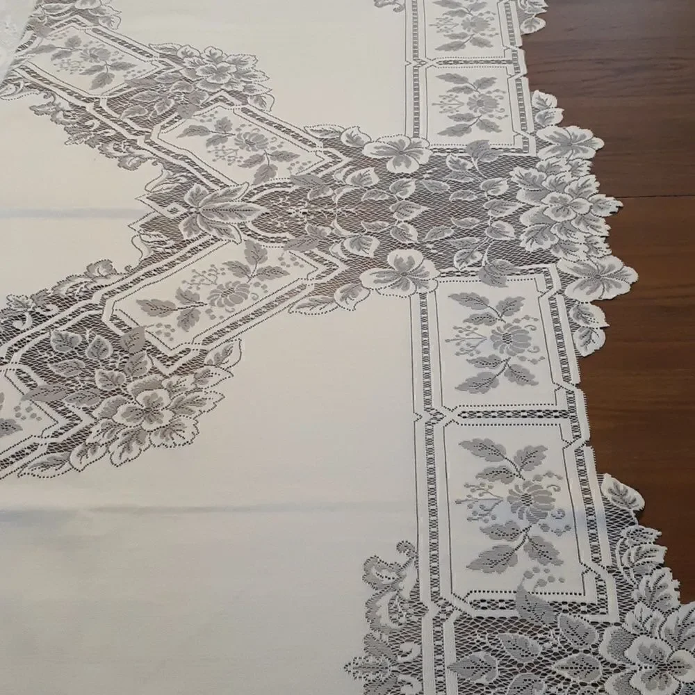 Valance white Heritage lace 60